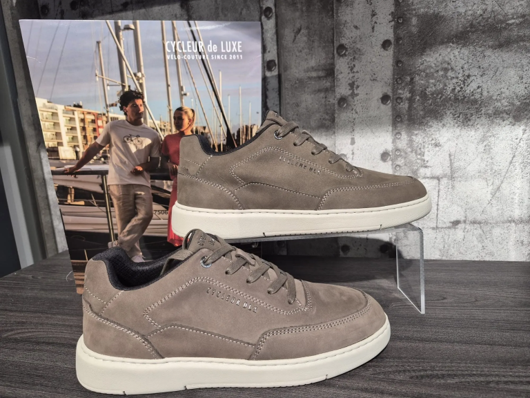 Cycleur de Luxe sneaker nubuck taupe