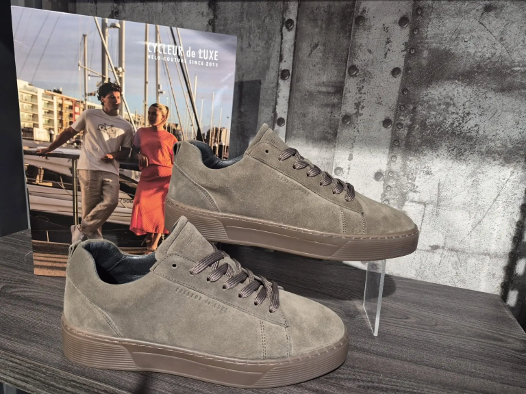 Cycleur de Luxe sneaker suède olijf